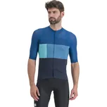 Pánský cyklistický dres s krátkým rukávem SPORTFUL-Snap jersey, galaxy blue/dark berry blue Modrá M