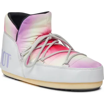 Dámská zimní obuv Dámské kotníkové zimní boty MOON BOOT-PUMPS TIE DYE, 002 glacier grey Šedá 37/38