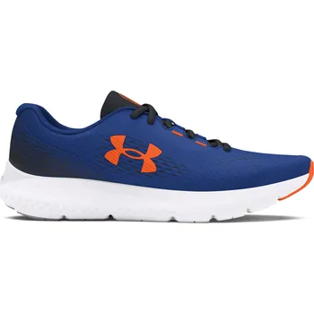 Chlapecké tenisky Chlapecká sportovní obuv (tréninková) UNDER ARMOUR-UA BGS Charged Rogue 4 tech blue/black/orange blast Modrá 36,5