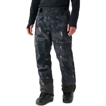 Snowboardové kalhoty Pánské lyžařské kalhoty 4F-TROUSERS FNK-WAW24TFTRM619-90A-MULTICOLOUR ALLOVER Mix XL