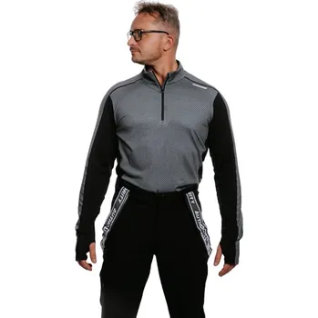Pánské tričko Pánské tričko AUTHORITY-DRY ZIP II M carbon Černá S