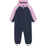Dívčí zimní overal COLOR KIDS-Coverall - Colorblock & Solid-741597.5214-Lilac chiffon Růžová 104