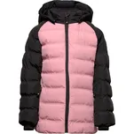 Dívčí lyžařská bunda COLOR KIDS-Ski jacket quilted, AF10.000, zephyr Růžová 152