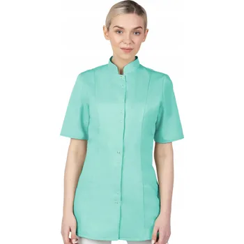 54 DÁMSKÝ ZDRAVOTNICKÝ BLEJZR NA ZIP SE STOJAKEM, KOSMETICKÝ PLÁŠŤ 141S