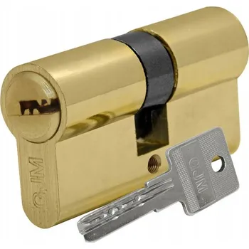 Vložka do dveří Vložka zámku 30/30 GJM mosazná, masivní