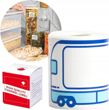 Příslušenství pro čtečku elektronické knihy Phomemo Termo etikety do M110, 50x80mm, 100 ks