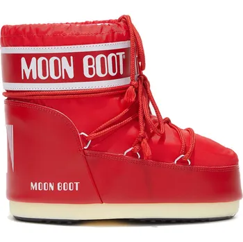 Dámská zimní obuv Dámské kotníkové zimní boty MOON BOOT-ICON LOW NYLON, 009 red Červená 42/44
