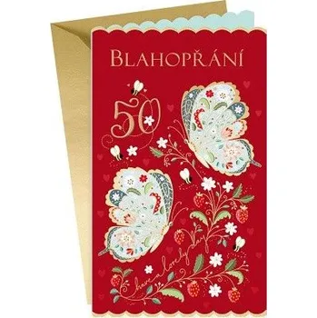 ARGUS Přání k 50.narozeninám 15-6578c50