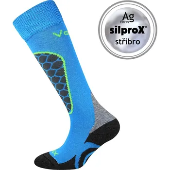 Pánské ponožky Chlapecké podkolenky VOXX-1 PACK-Lomaxik-kneesock-Blue Modrá 30/34