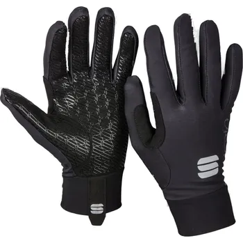 Cyklistické rukavice Cyklistické rukavice SPORTFUL-No rain gloves, black Černá XL