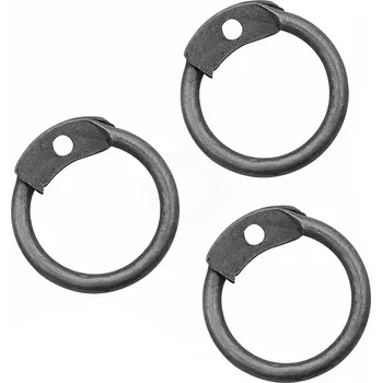 Karnevalový kostým Lord of Battles Volné kroužky na výrobu zbroje – Kulaté nýtované 10 mm (1 kg)