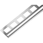 Čtvrtkruhový profil, nerez, stříbrný,…