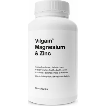 Vilgain Hořčík a zinek 90 cps.