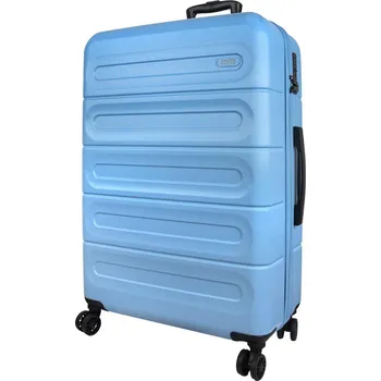 Velký skořepinový kufr Skyline Goomera 4w L Barva: Blue