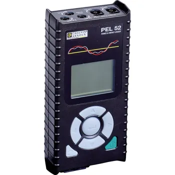 Revizní přístroj Chauvin Arnoux PEL 52 síťový analyzátor 1fázové s funkcí záznamníku
