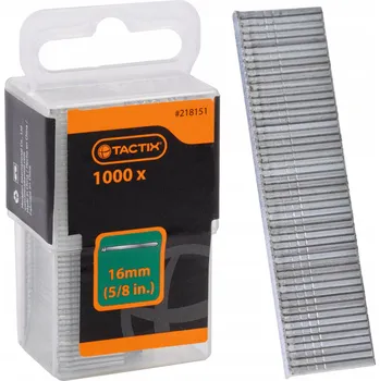 Hřebík Hřebíky do hřebíkovačky/sešívačky 16mm Tactix