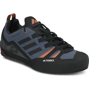 Dětská fitness obuv Pánská nízká turistická obuv ADIDAS-Terrex Swift Solo 2.0 wonder steel/core black/impact orange Modrá 44
