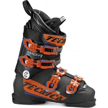 Sjezdové boty Závodní lyžařské boty TECNICA-Mach1 R 90, black Černá 37,5 (MP235)