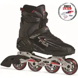 Kolečkové brusle FILA SKATES-LEGACY PRO 80 BLACK/RED Černá 40,5