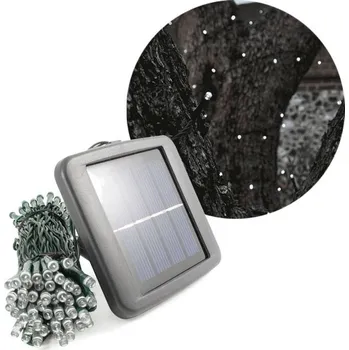 Venkovní osvětlení SolarCentre Solární LED řetěz SolarCentre Elan SS9943 100 LED / 10m studená bílá