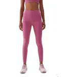 Dámské legíny 4F-TIGHTS FNK-WAW24TFTIF278-53S-DARK PINK Růžová M/L