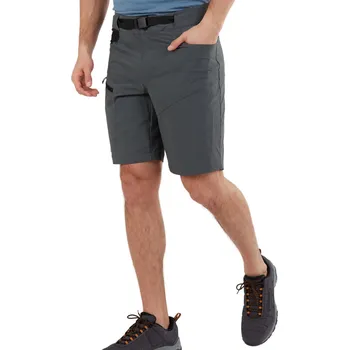 Pánské oblečení Pánské turistické kraťasy FUNDANGO-Roger Trekking Short-755-steel Šedá 33