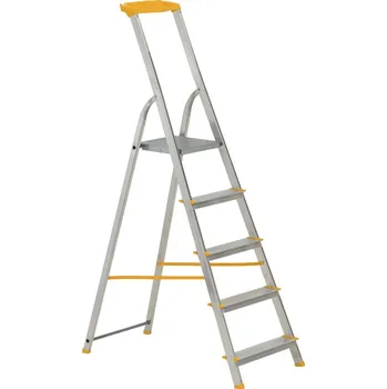 Železářství ALVE spol. s r.o. Schůdky s poličkou jednostranné hliníkové ALVE 1945 EUROSTYL