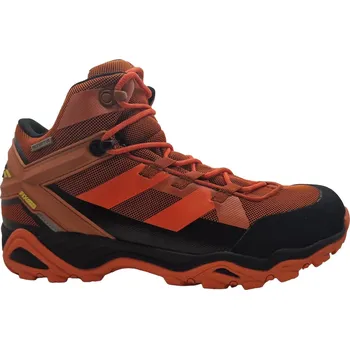 Dětská fitness obuv Pánská kotníková turistická obuv EVERETT-Rinnan red/orange/black Červená 42