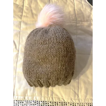 Čepice Dívčí čepice béžová (Dámská čepice béžová)