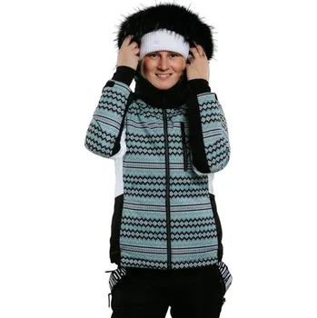 Dámská lyžařská bunda AUTHORITY-SJ-KITT W turquise Modrá XXL