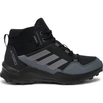 Dětská fitness obuv Juniorská členková turistická obuv ADIDAS-Terrex AX4 R.Rdy Mid Jr core black/grey four/grey six Černá 37 1/3