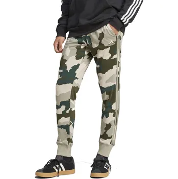 Pánské zateplené tepláky ADIDAS-M CAMO PT-IV7384-Green Zelená L