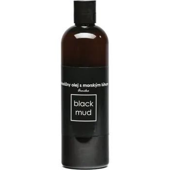 Masážní přípravek Masážní olej BLACKMUD-Massage oil with sea lye Arnika 350 ml Oranžová