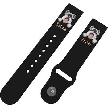 Příslušenství k chytrým hodinkám Strapido Knírač řemínek 22 mm