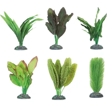 Dekorace do akvária FLAMINGO akvarijní rostliny mix CONGO XS