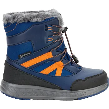 Pánská zimní obuv Dětské vysoké zimní boty COLOR KIDS-Boots high cut WP total eclipse Modrá 34