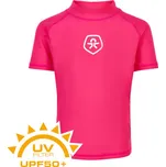 Tričko na koupání COLOR KIDS-T-shirt - Solid-571-Pink Yarrow Růžová 104