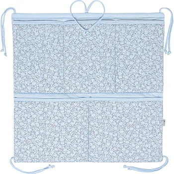 ESITO Kapsář na postýlku Zája 53 x 53 cm, modrý