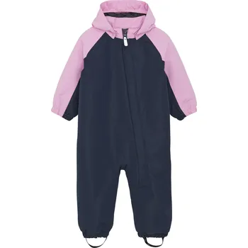 Snowboardové kalhoty Dívčí zimní overal COLOR KIDS-Coverall - Colorblock & Solid-741597.5214-Lilac chiffon Růžová 86