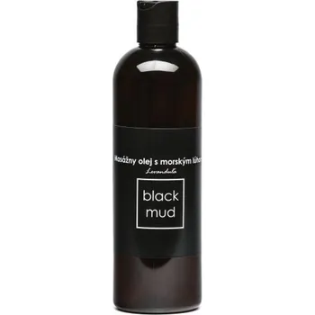 Masážní přípravek Masážní olej BLACKMUD-Massage oil with sea lye Lavander 350 ml Oranžová
