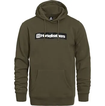 Pánská mikina HORSEFEATHERS DROWN BURNT OLIVE pánská mikina - L