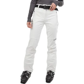 Snowboardové kalhoty Dámské lyžařské softshellové kalhoty FUNDANGO-Galena Softshell Pants-100-white Bílá L