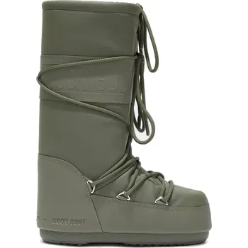 Pánská zimní obuv Dámské vysoké zimní boty MOON BOOT-ICON RUBBER, 002 khaki Camo 35/38