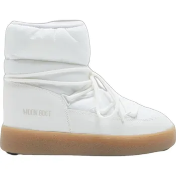 Dámská zimní obuv Dámské kotníkové zimní boty MOON BOOT-LTRACK LOW NYLON WP, 002 white Bílá 38
