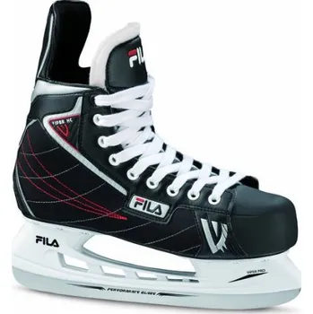 Zimní brusle Pánské hokejové brusle FILA SKATES-VIPER HC BLACK/RED Černá 40