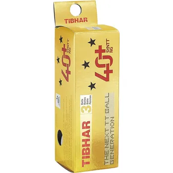 Stolní tenis Stolní tenisové míčky TIBHAR-Balls 40+ SynTT NG 3pack Bílá