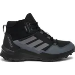 Juniorská členková turistická obuv ADIDAS-Terrex AX4 R.Rdy Mid Jr core black/grey four/grey six Černá 38 2/3
