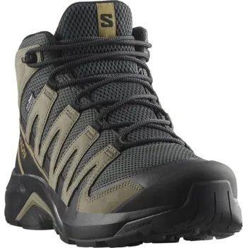 Pánská treková obuv Salomon X-Adventure Recon Mid GTX M L47814500 - asphalt falcon 49 1/3