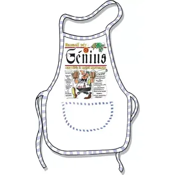 Kuchyňská zástěra Zástěra- Genius