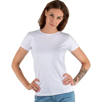 Dámské tričko Dámské triko s krátkým rukávem AUTHORITY-T-BASIC W white Bílá L